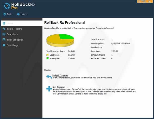 RollBack RX 12.1 Crack Keygen Full Free Download 2022
