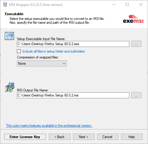 MSI Wrapper Pro Crack 10.0.55.1 With License Key Full Version