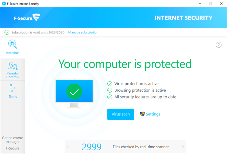 F-Secure Internet Security 18.5 Crack With Serial Key 2023