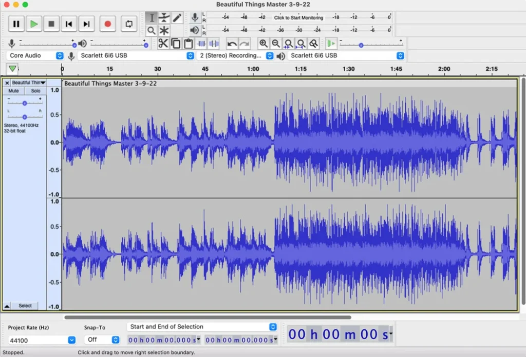 Audacity 3.2.2 Crack 2023 With License Key Free Download